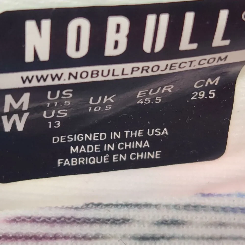 NOBULL Shoes Mens Size 11.5 Women 13 All Pride Running Trainers LGBTQIA+ - Picture 10 of 10